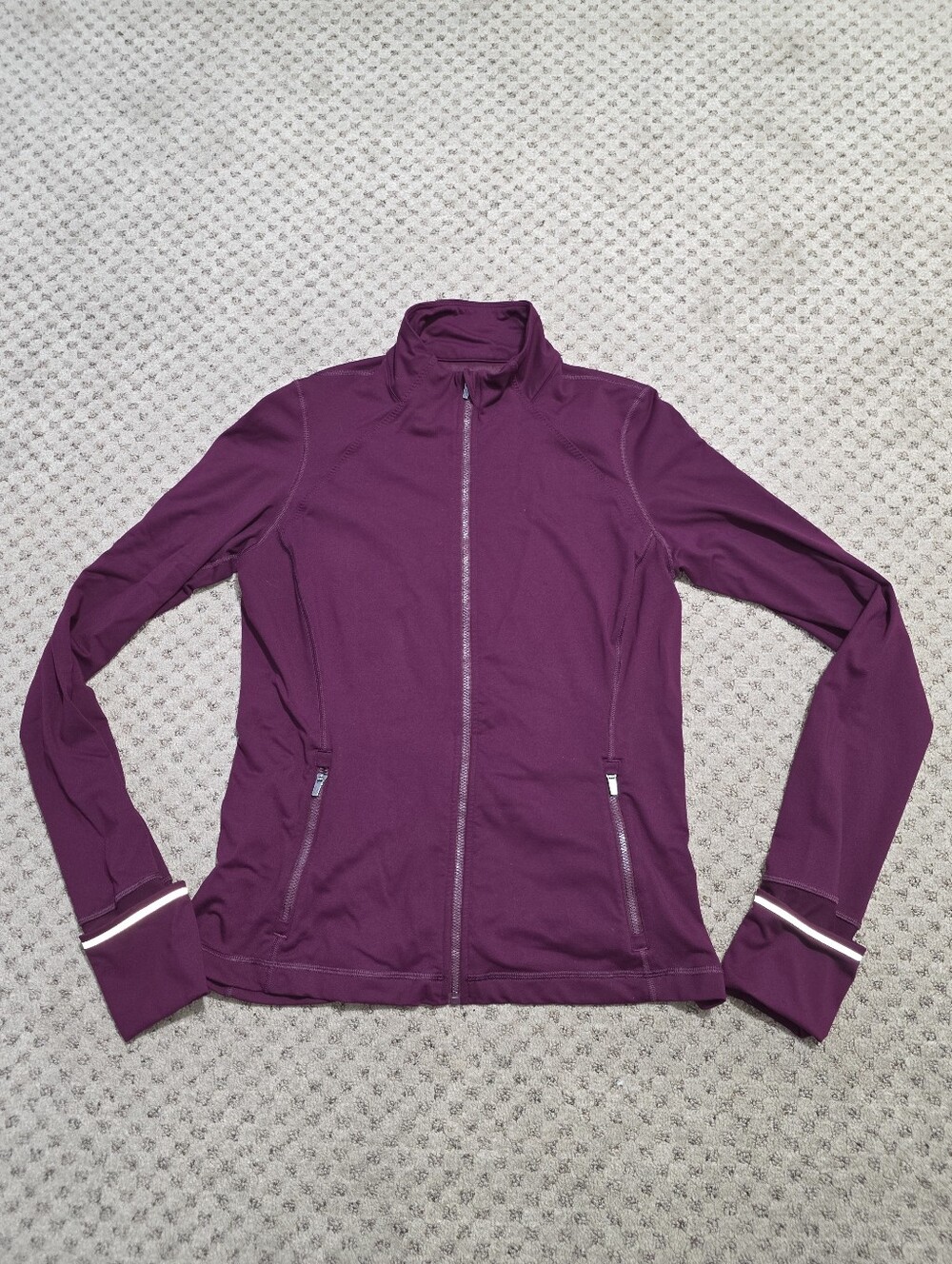 Victoria Sport Women's Plum Full-Zip Utility Jacket